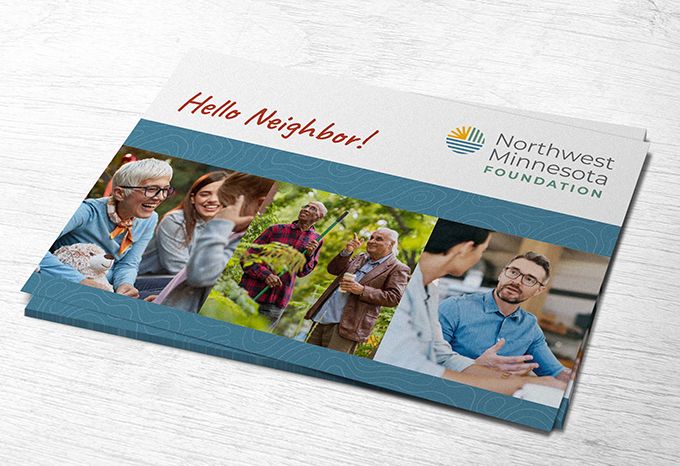 Northwest Minnesota Foundation postcard