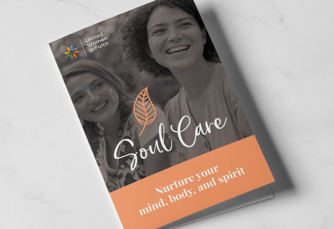 Cover of brochure about United Women in Faith's Soul Care program