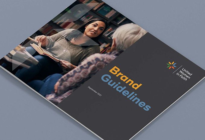 United Women in Faith brand guidelines cover