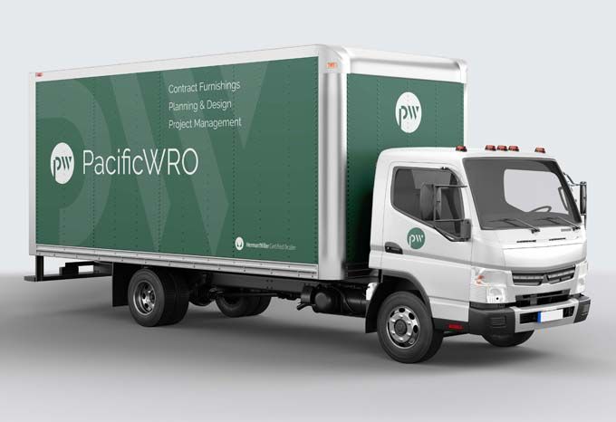 Truck with graphics for PacificWRO